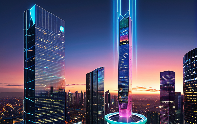 **

"A vibrant, modern cityscape at dusk. A sleek, glowing 'GlobalBridge' logo spans two futuristic skyscrapers, connecting them with a beam of light. Below, diverse teams of IT professionals collaborate on holographic displays showcasing cloud computing, AI algorithms, and cybersecurity visualizations. Emphasize a sense of innovation, connectivity, and global reach. Style: Digital art, hyperrealism."

**